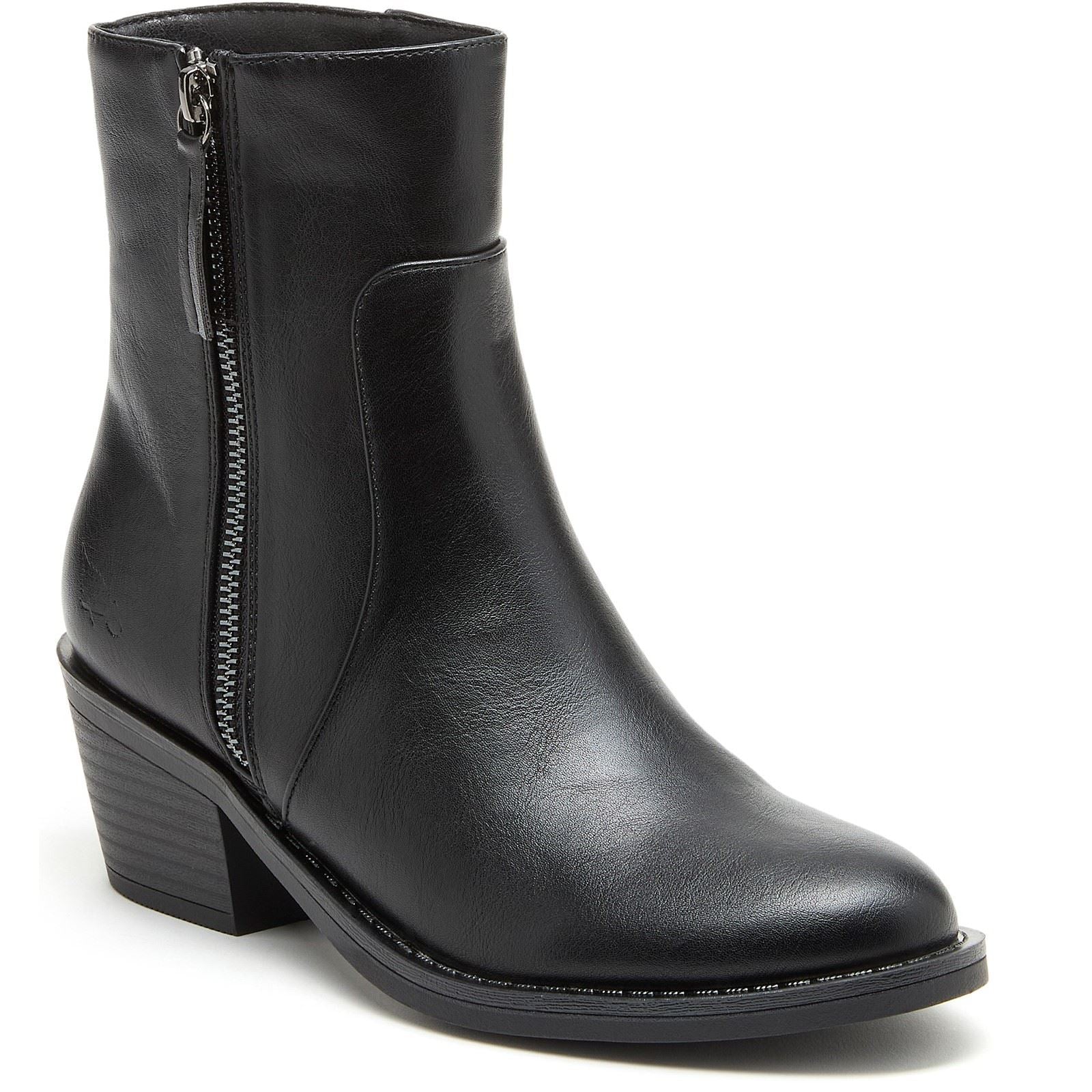 Rocket Dog Yonder Synthetic Women's Black Heeled Ankle Boots