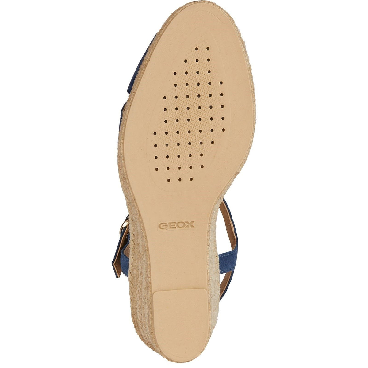 Geox D Gelsa Low C Leather Women's Navy Sandals