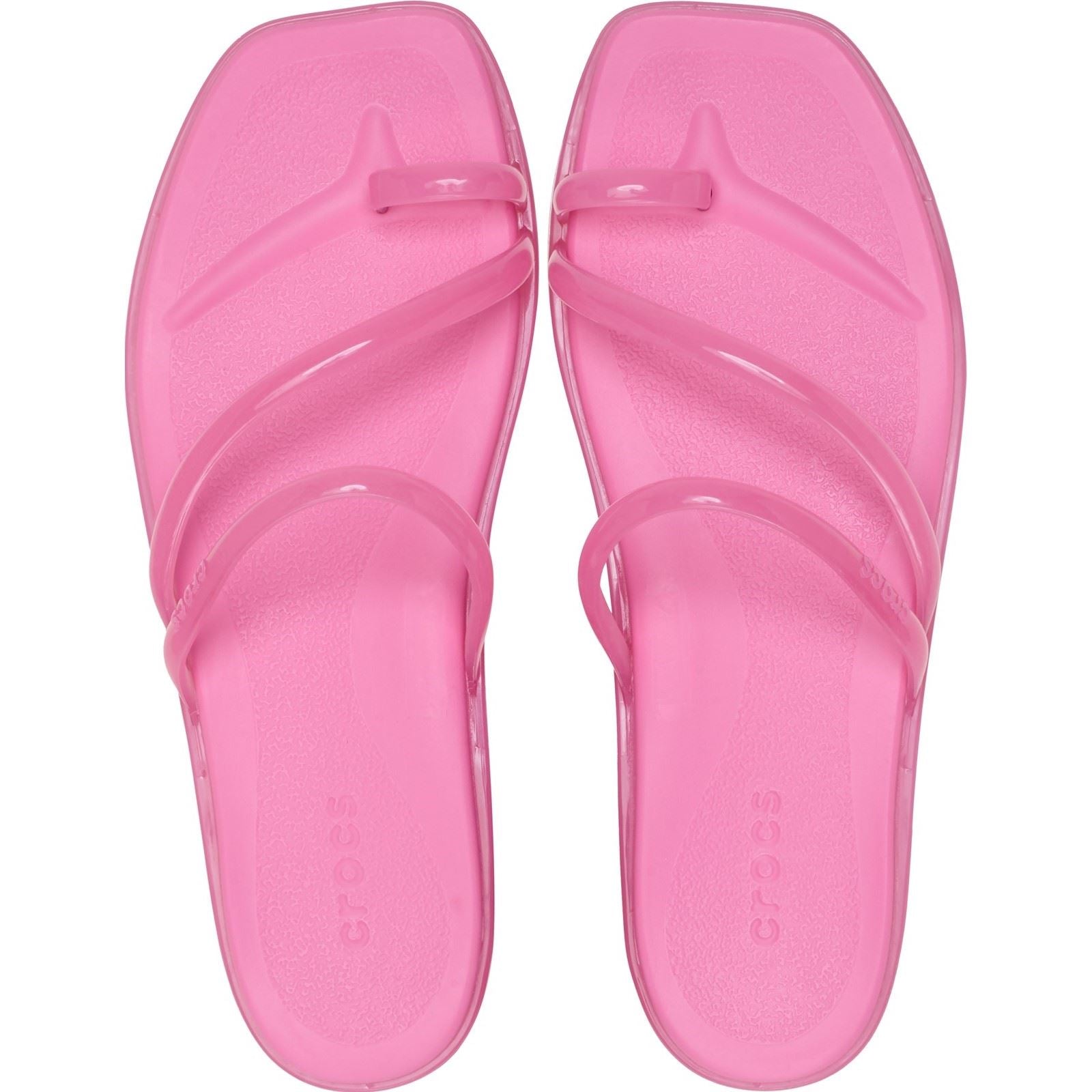 Crocs Miami Jely Toe Loop EVA Women's Pink Lemonade Sandals