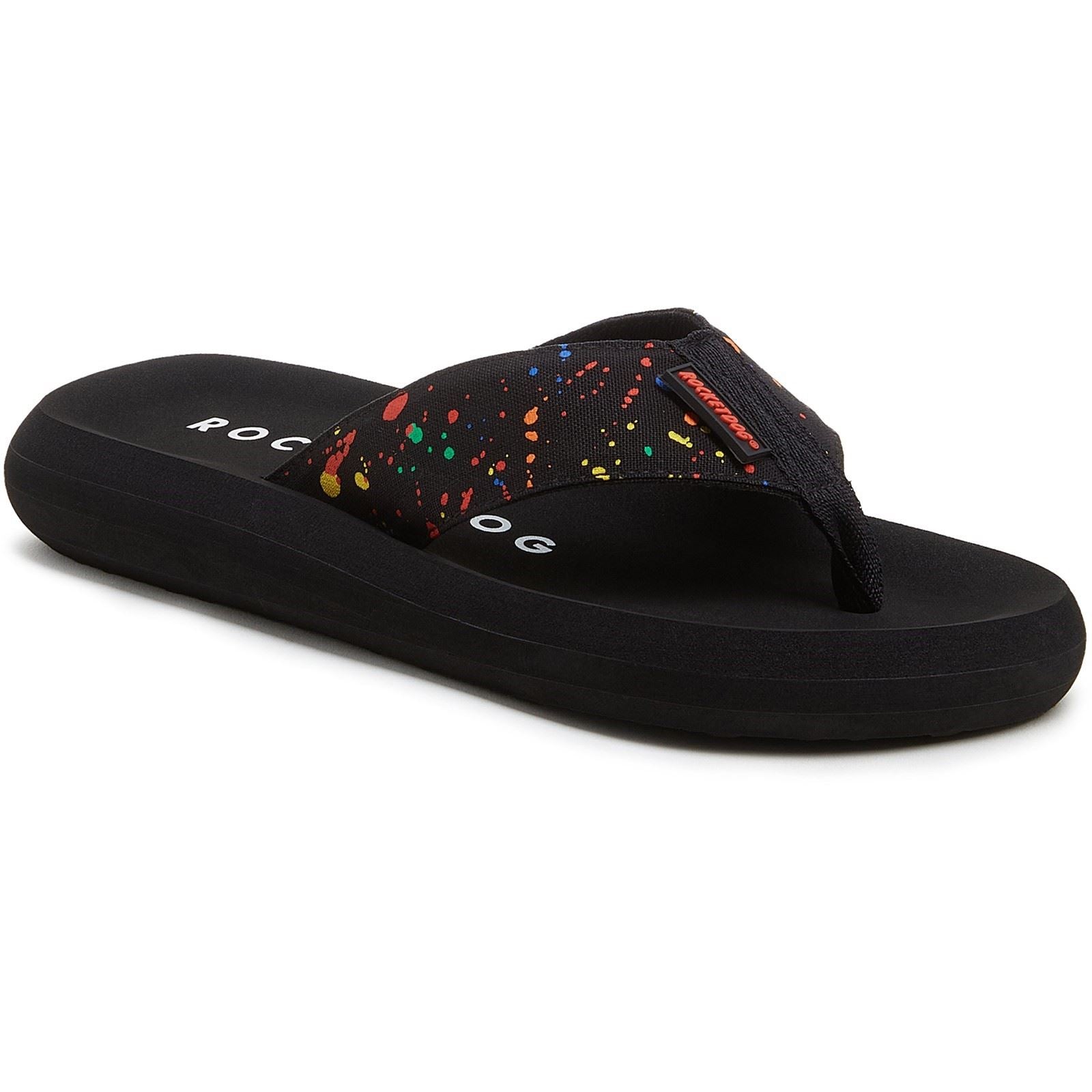 Rocket Dog Spotlight Splash Cotton Women's Black/Multi Sandals