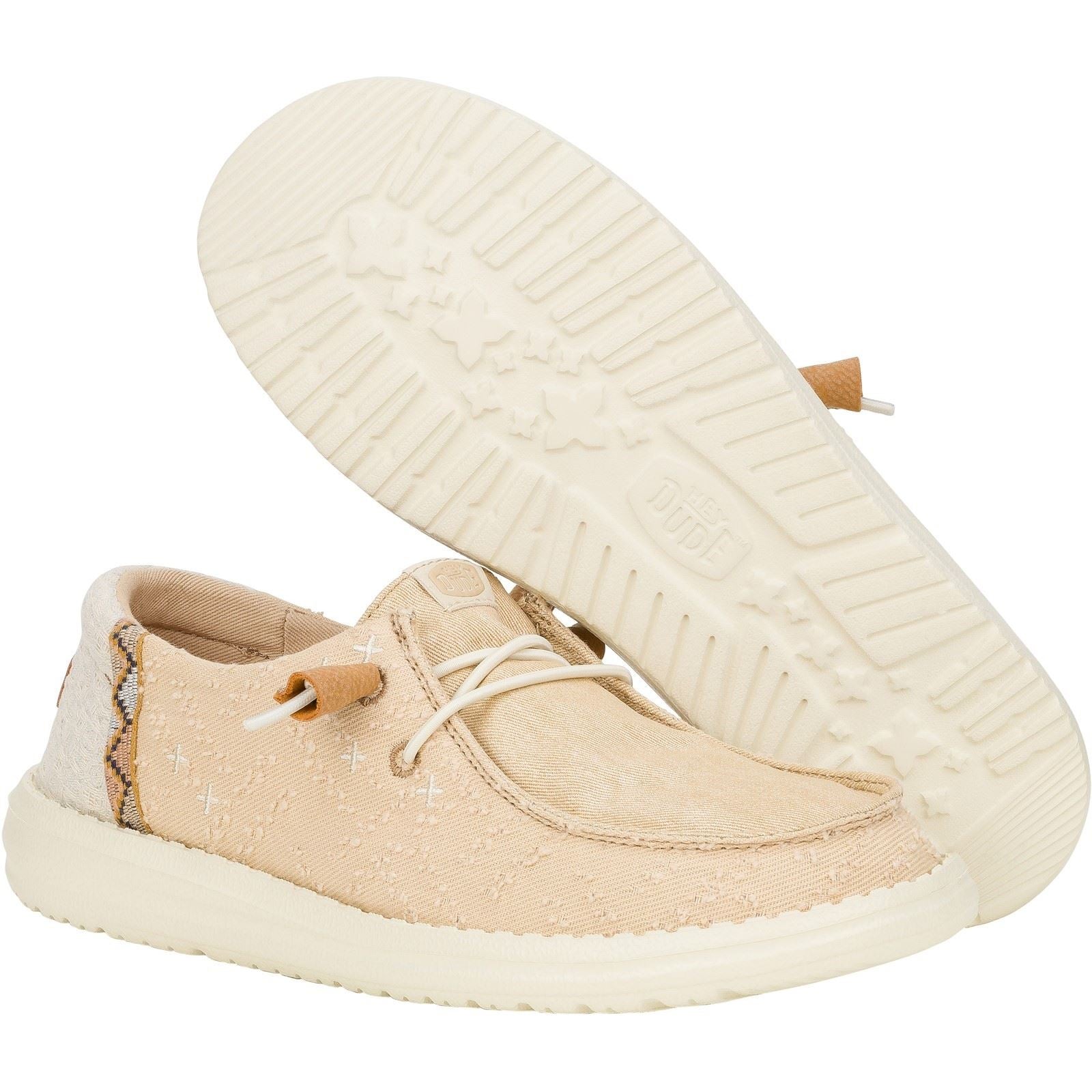 HEYDUDE Wendy Crafted Boho Cotton Women's Shoes