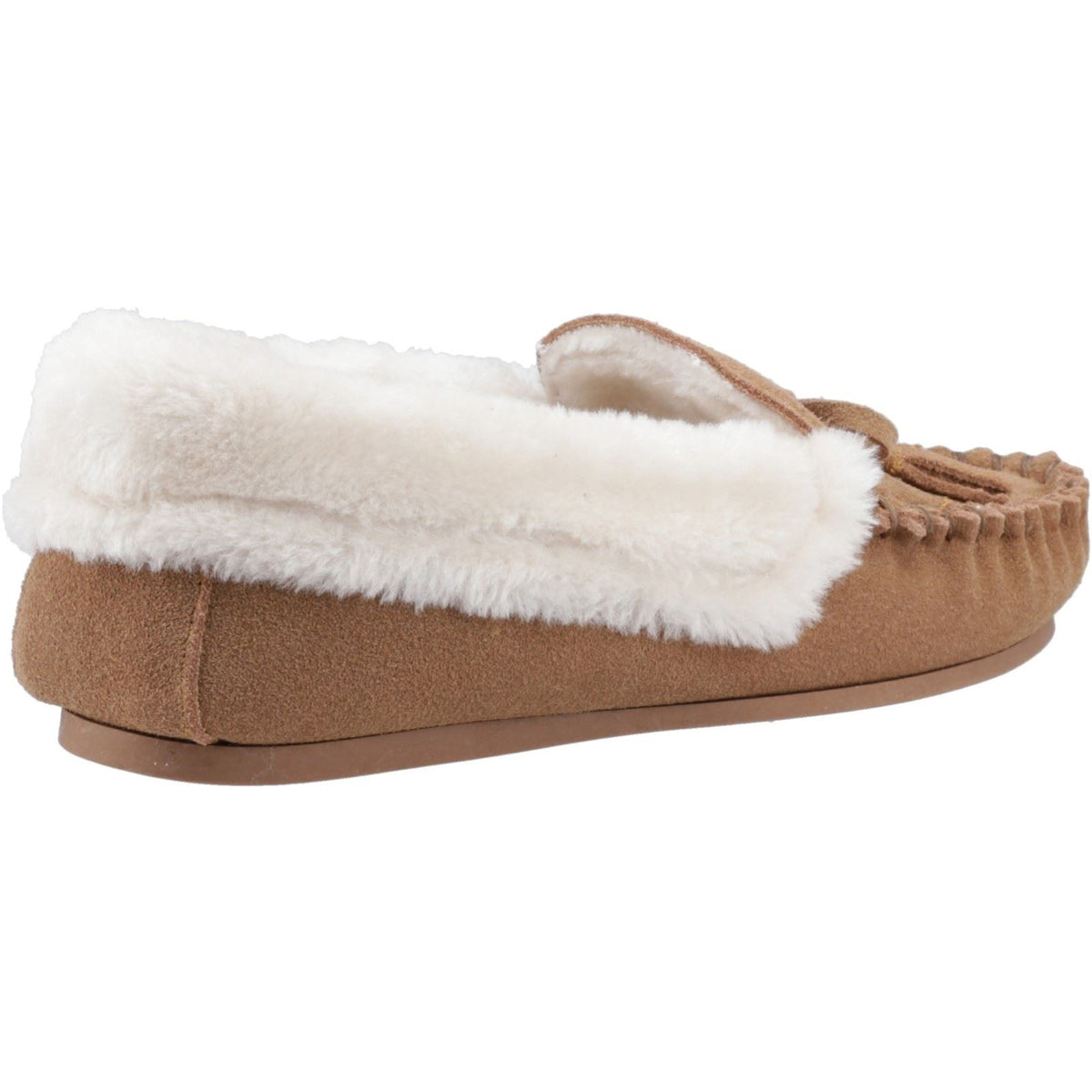 Hush Puppies Agnes Suede Women's Tan Slippers