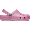 Crocs Classic Glitter Synthetic Pink Tweed Glitter Clogs
