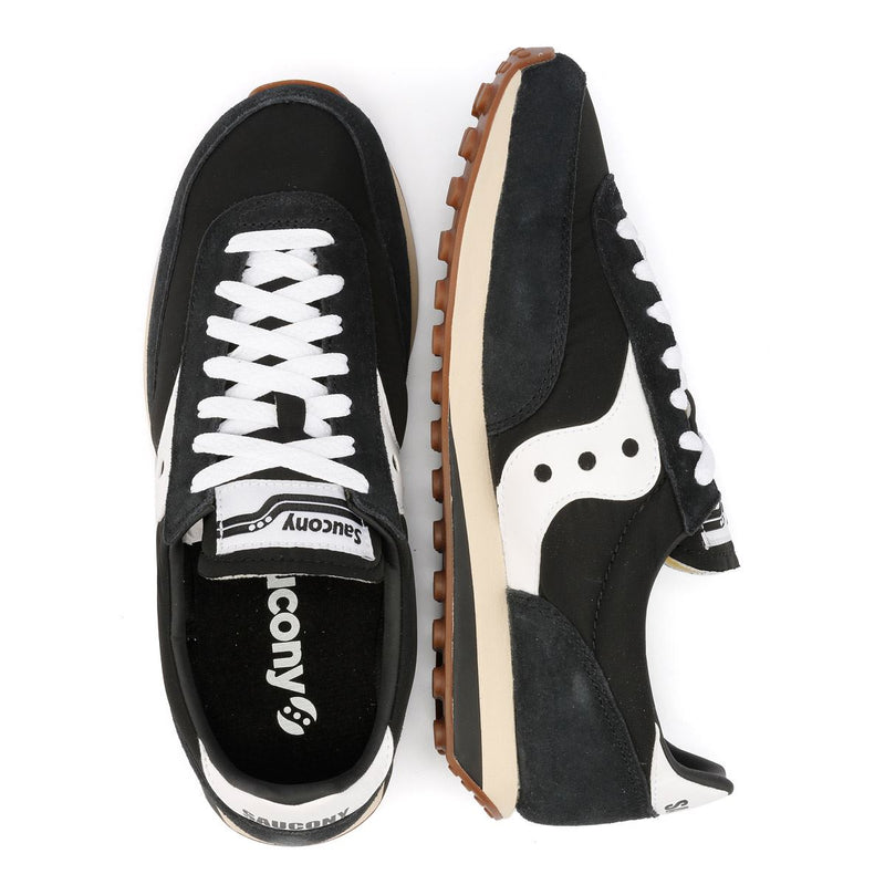 Saucony Trainer 80 Black/White Trainers