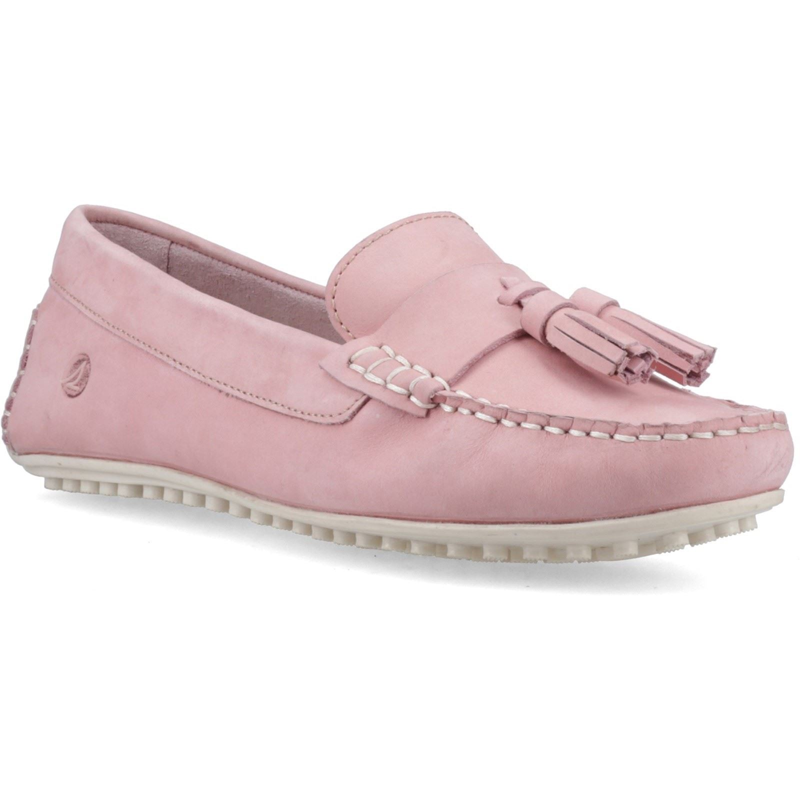 Sperry Salvador Slip On Nubuck Women's Pink Moccasins Shoes