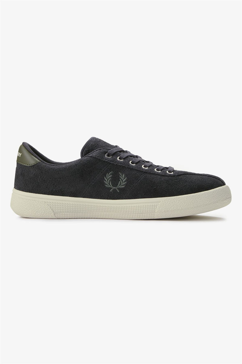 Fred Perry Tennis Shoe Suede Men's Anchor Grey Trainers