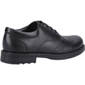 Hush Puppies Brian Leather Youth Boy's Black Brogues