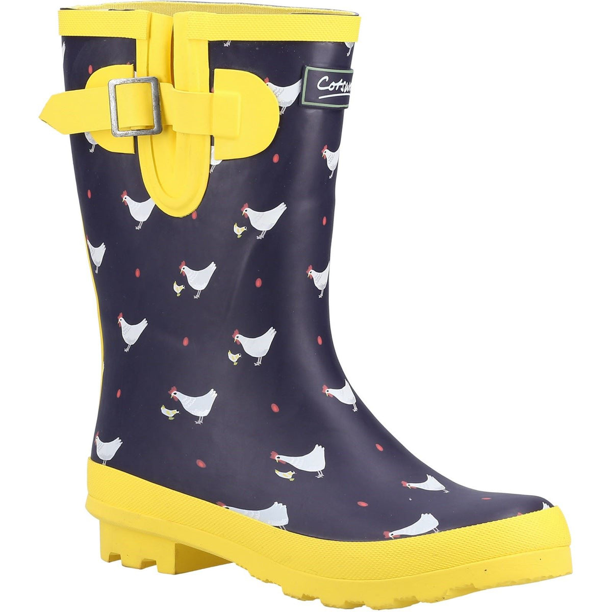 Cotswold Farmyard Mid Rubber Chick Wellington Boots