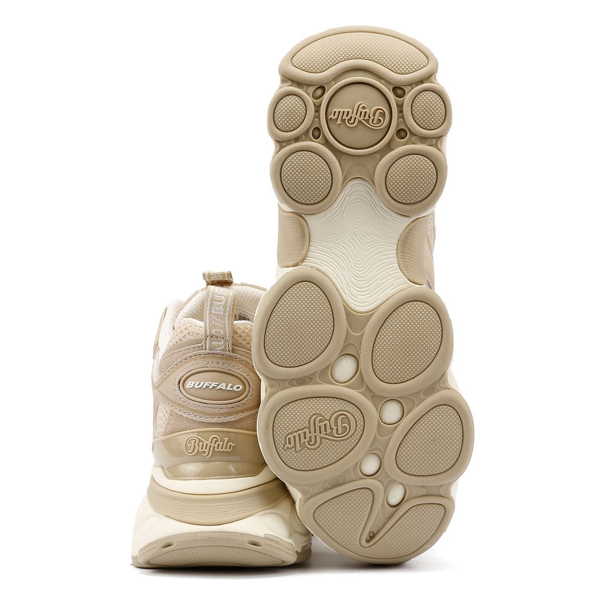 Buffalo Truck Women's Cream/Beige Trainers