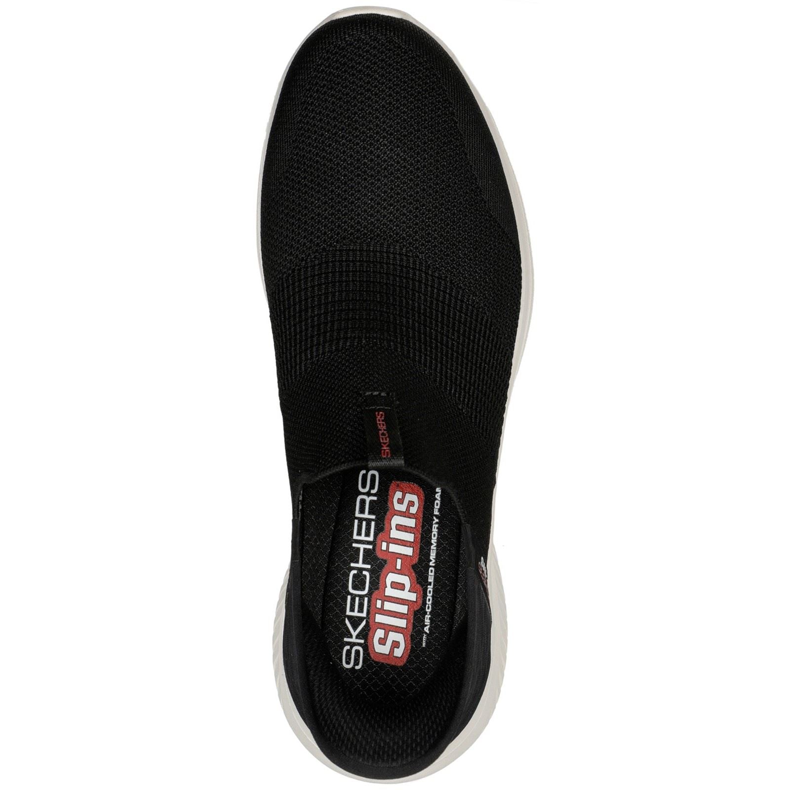 Skechers Ultra Flex 3.0 Smooth Step Synthetic Men's Black Trainers