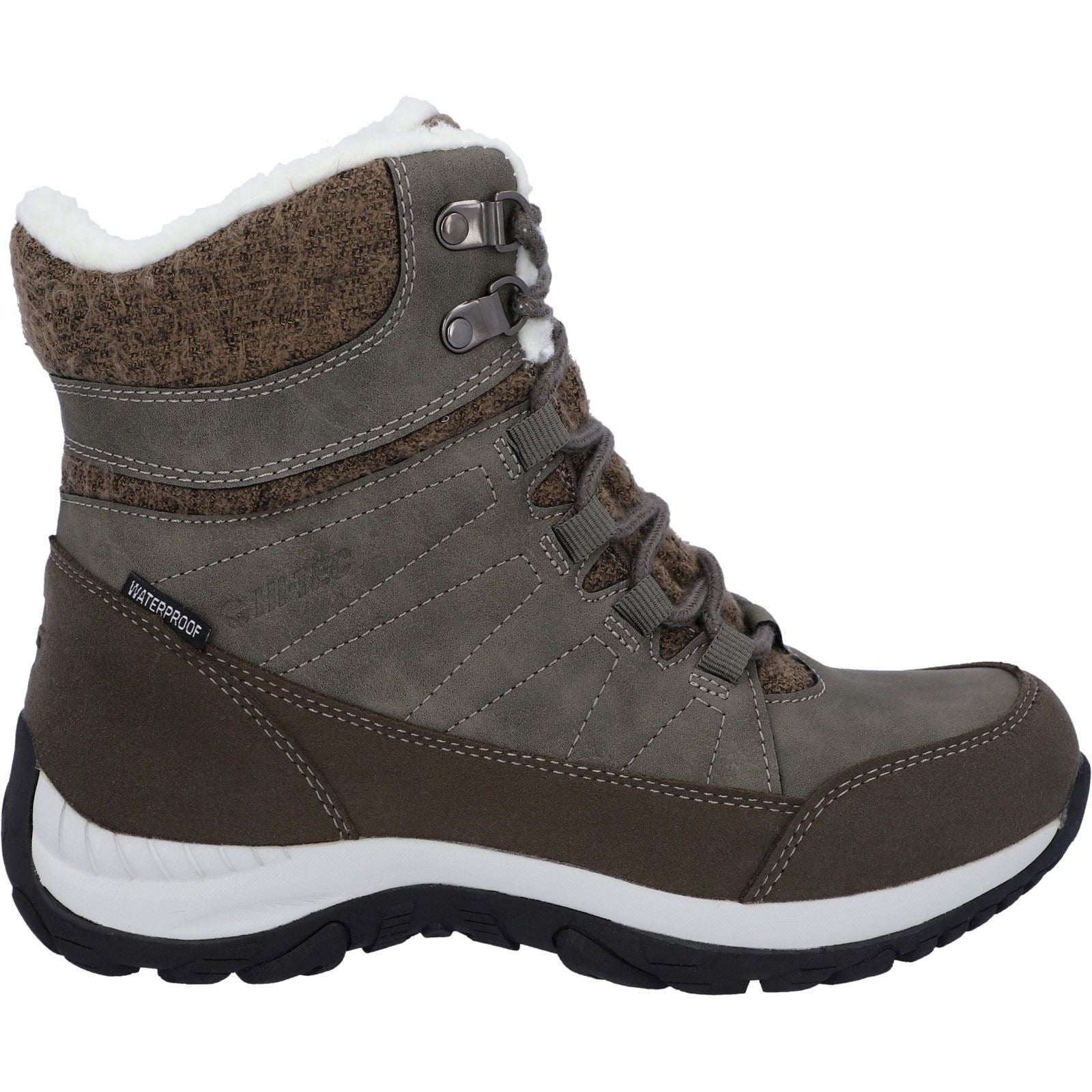 Hi-Tec Riva Mid Women's Grey Hiking Boots