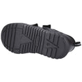 Hush Puppies Spencer Leather Junior Black Shoes