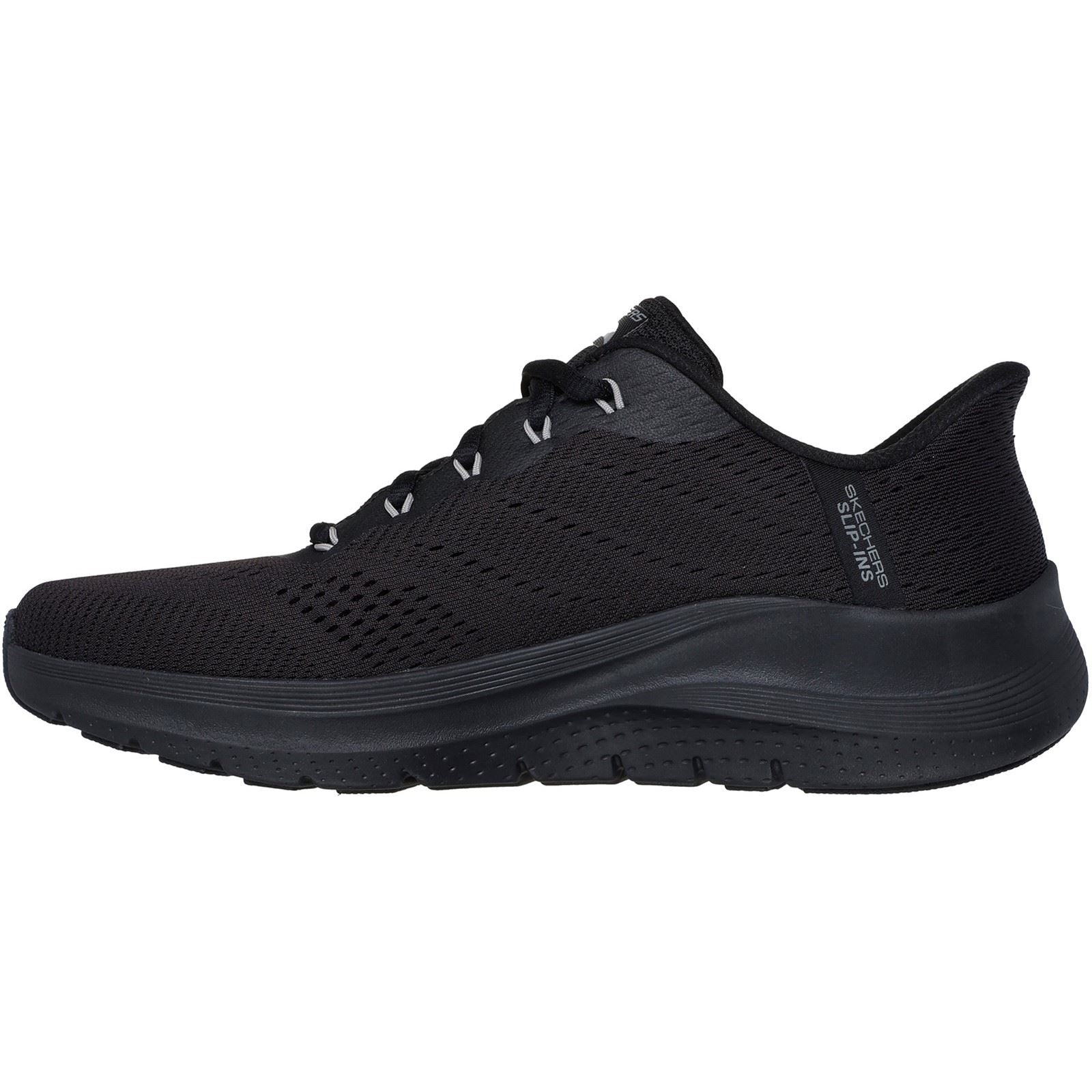 Skechers Arch Fit 2.0 Lestur Textile Men's Black Trainers