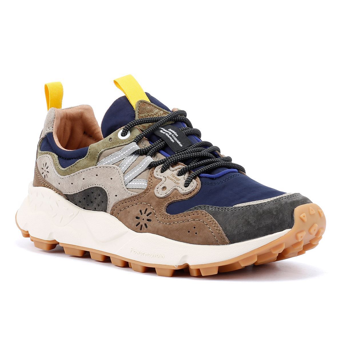 Flower Mountain Yamano 3 Men's Navy Trainers