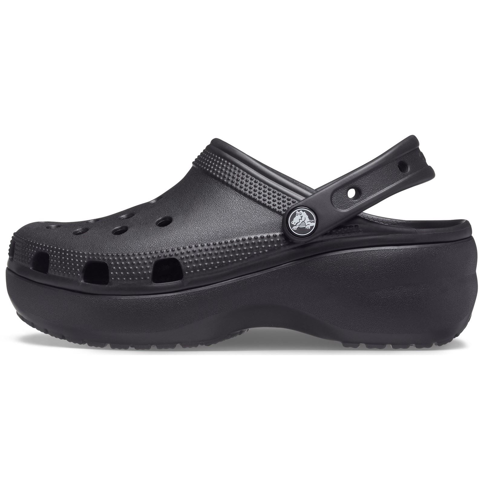 Crocs Classic Platform Synthetic Women's Black Clogs