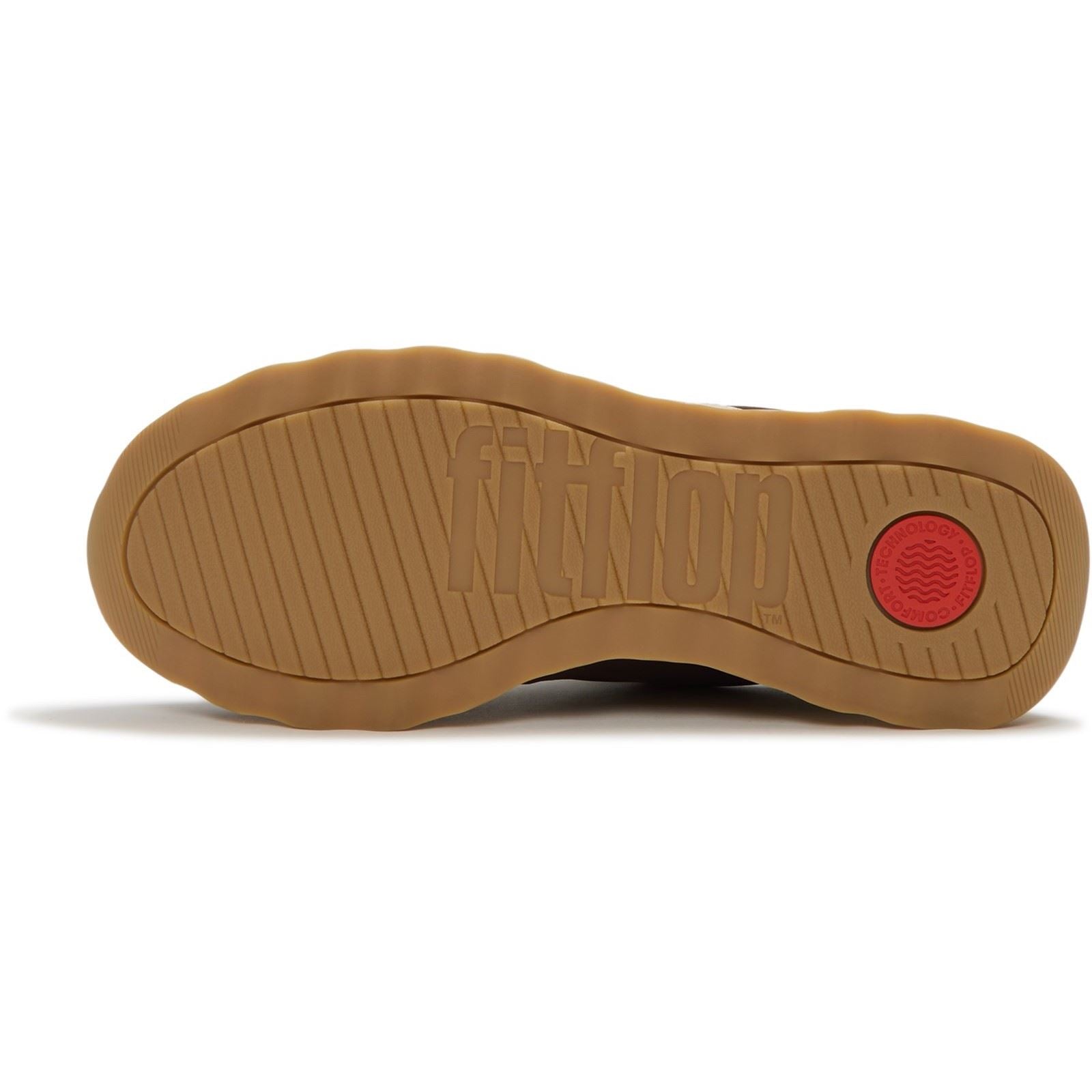 Fitflop Retro-Q FF Nylon Women's Chocolate Brown/Paris Beige Trainers