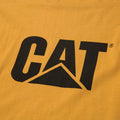 Caterpillar W05324 Trademark Cotton Men's Yellow T-Shirt