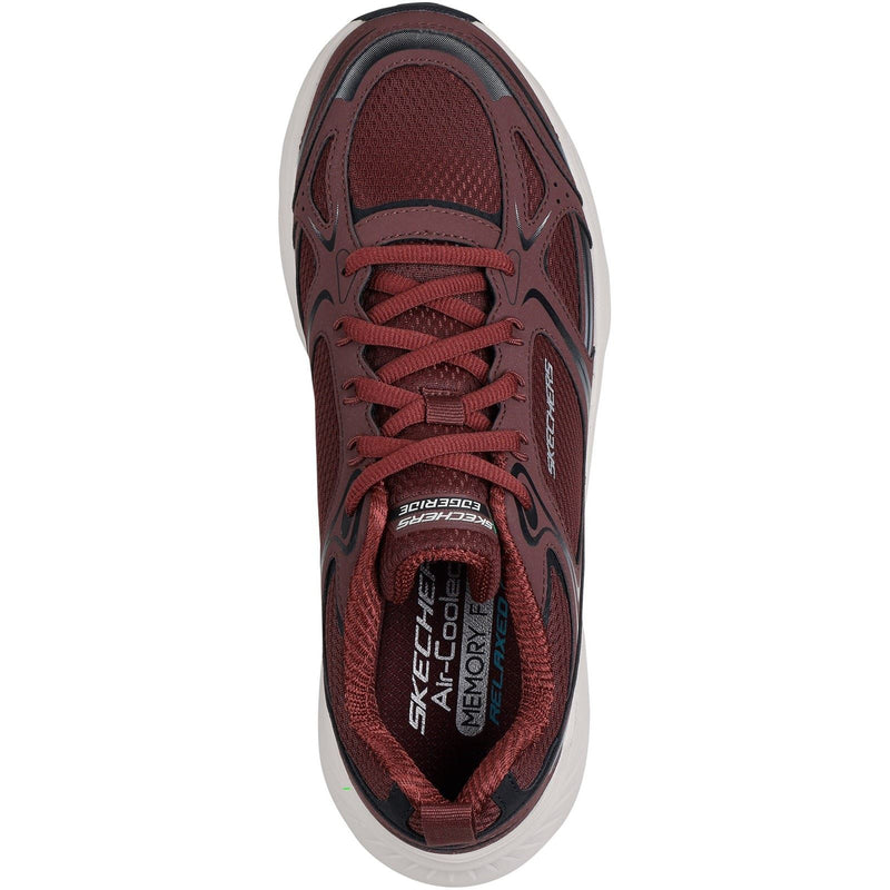 Skechers Edgeride Exodis Men's Burgundy Trainers