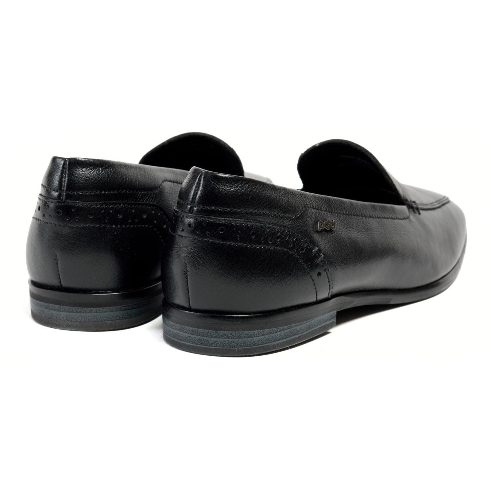 Pod Penny Leather Women's Black Loafers