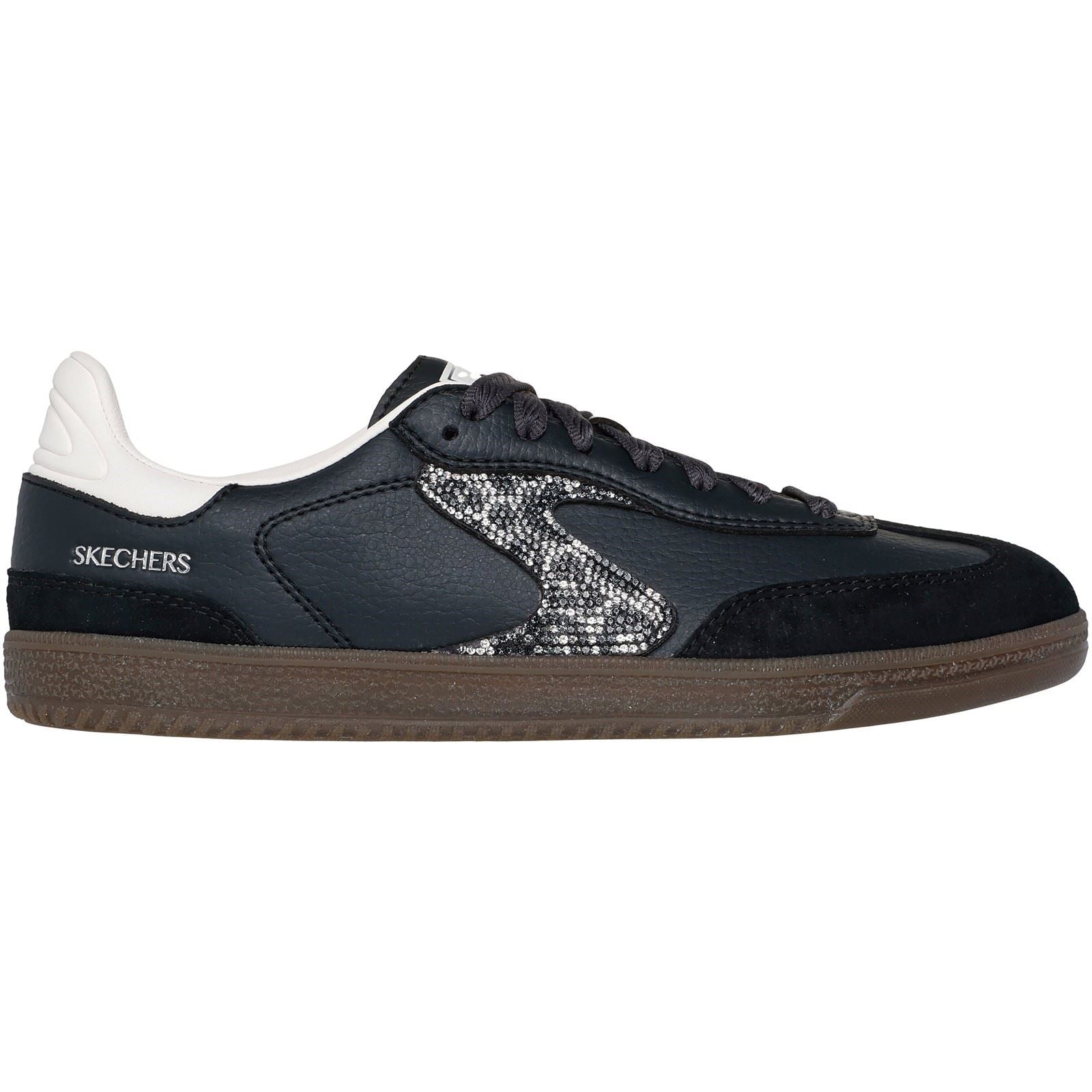 Skechers Hotshot Shimmering Spots Women's Black/White Trainers