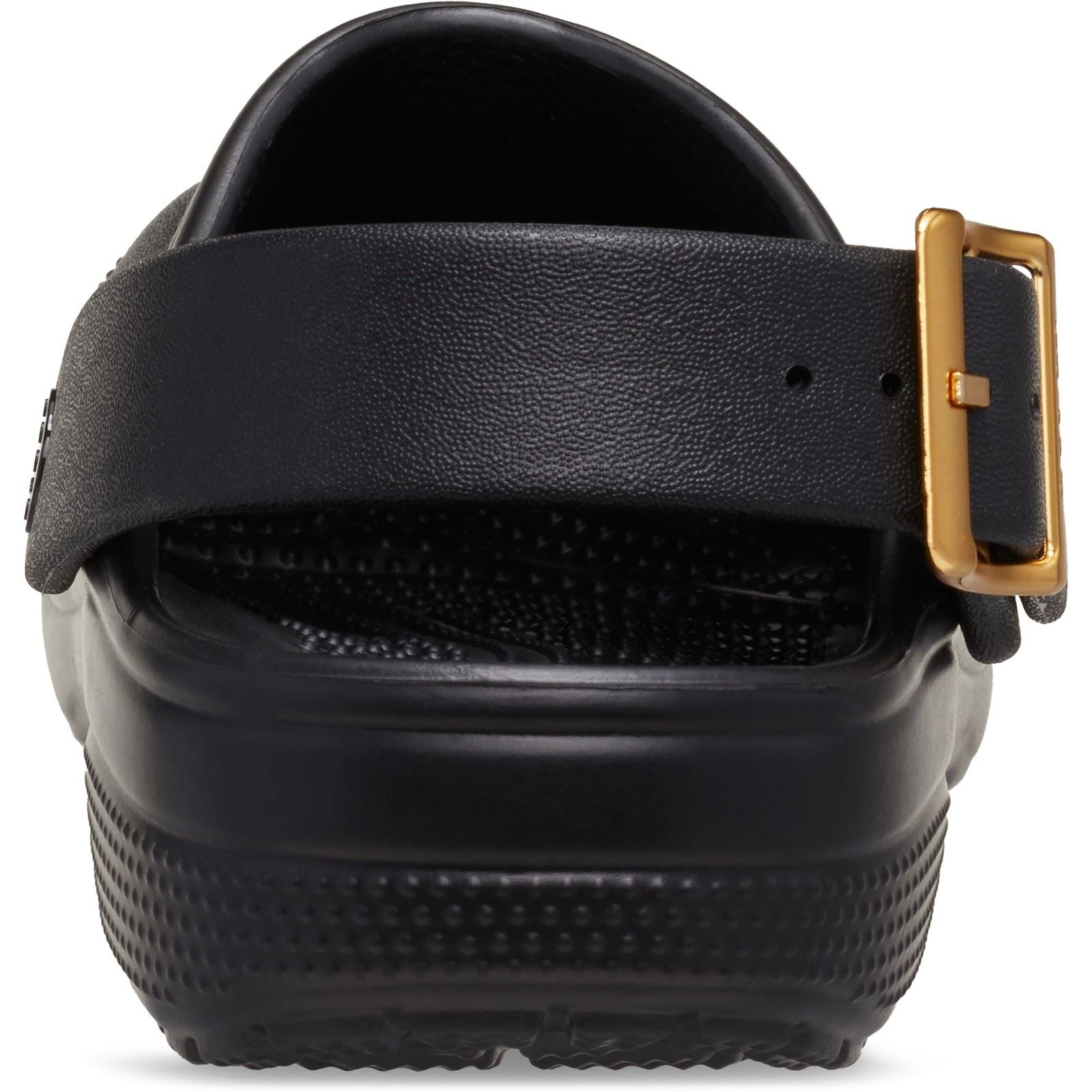 Crocs Classic Metallic Buckle EVA Women's Black Clogs