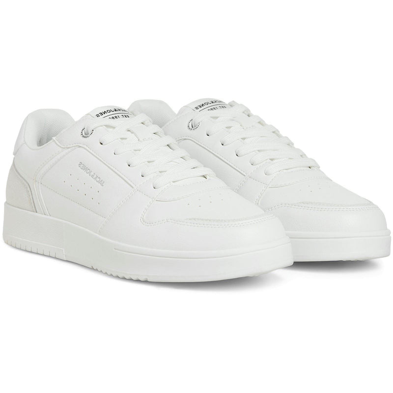 Jack & Jones Ealing Synthetic Men's White Silver Trainers