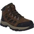 Hi-Tec Bandera Expedition Mid Wide Leather Men's Smokey Brown/Khaki Hiking Boots