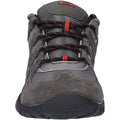 Hi-Tec Quadra II Suede Men's Charcoal/Zingy Red Hiking Boots