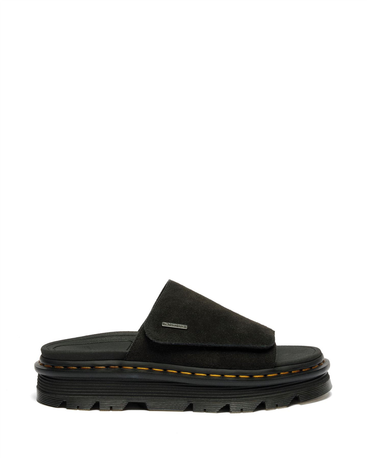 Dr. Martens Zebzag Suede Women's Black Slides