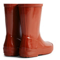 Hunter Kids First (Gloss) Rubber Military Red Wellington Boots