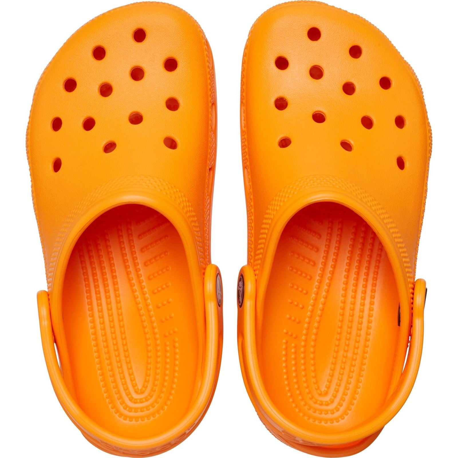 Crocs Toddler Classic Synthetic Orange Zing Clogs