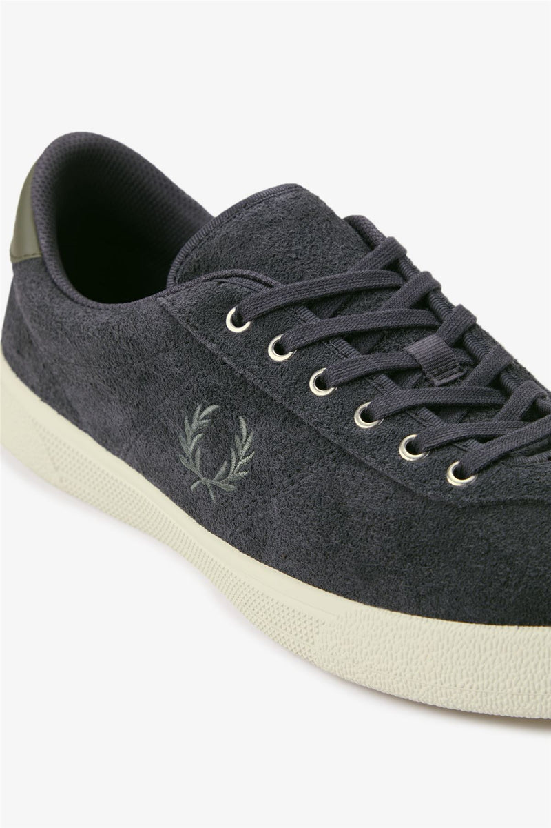 Fred Perry Tennis Shoe Suede Men's Anchor Grey Trainers