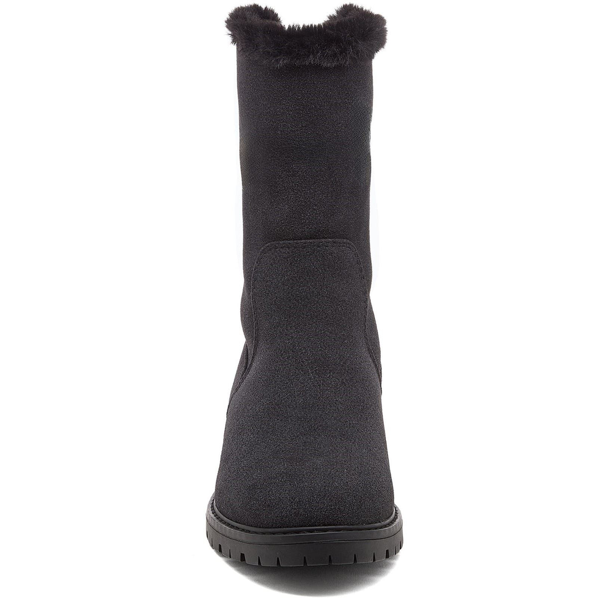 Rocket Dog Niche Aurora Polyurethane Women's Black Winter Mid Calf Boots