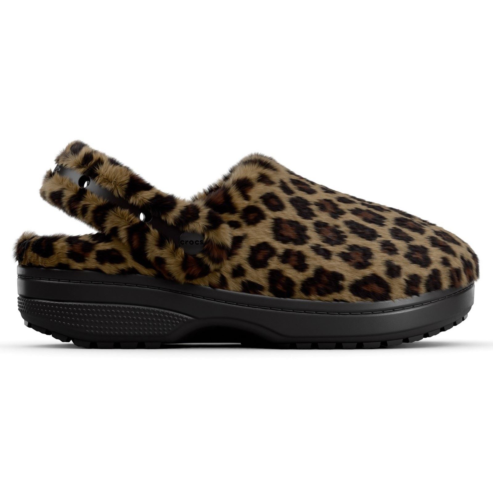 Crocs Classic Unfurgettable Clog Polyester Blend Women's Leopard