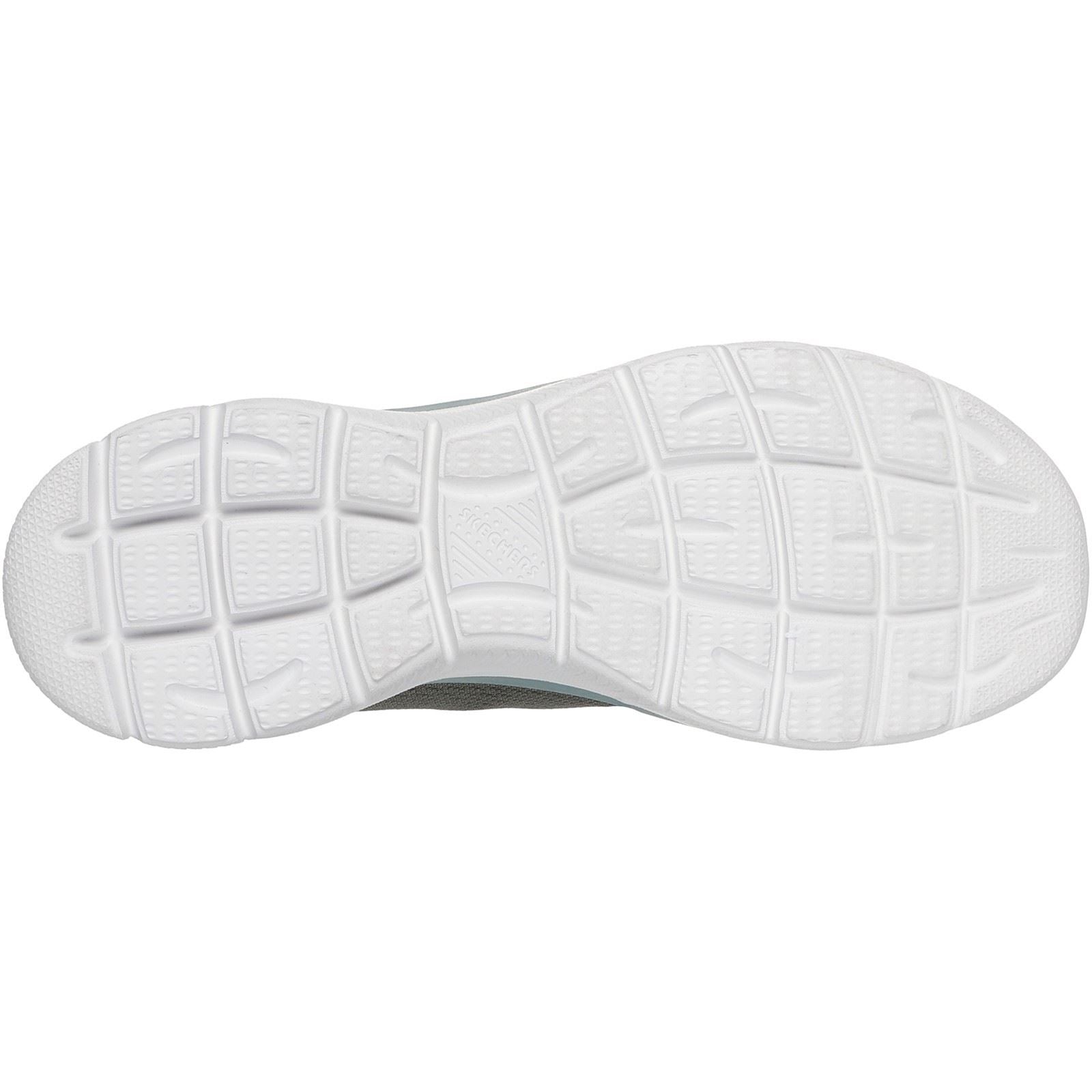 Skechers Summits Summer Blush Textile Women's Olive Trainers