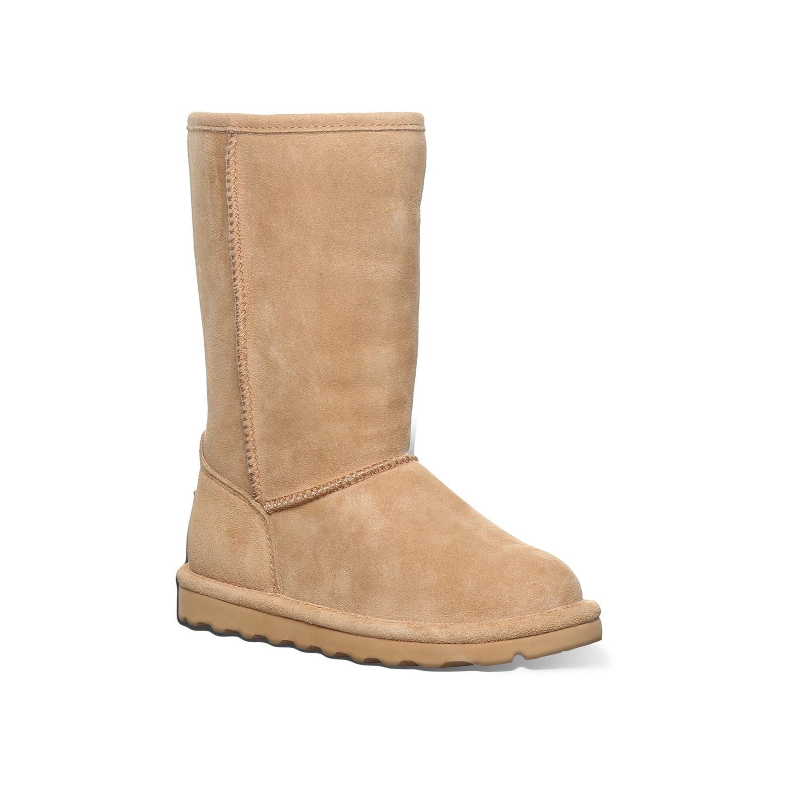 Bearpaw Elle Tall Suede Girl's Coffee Winter Knee High Boots