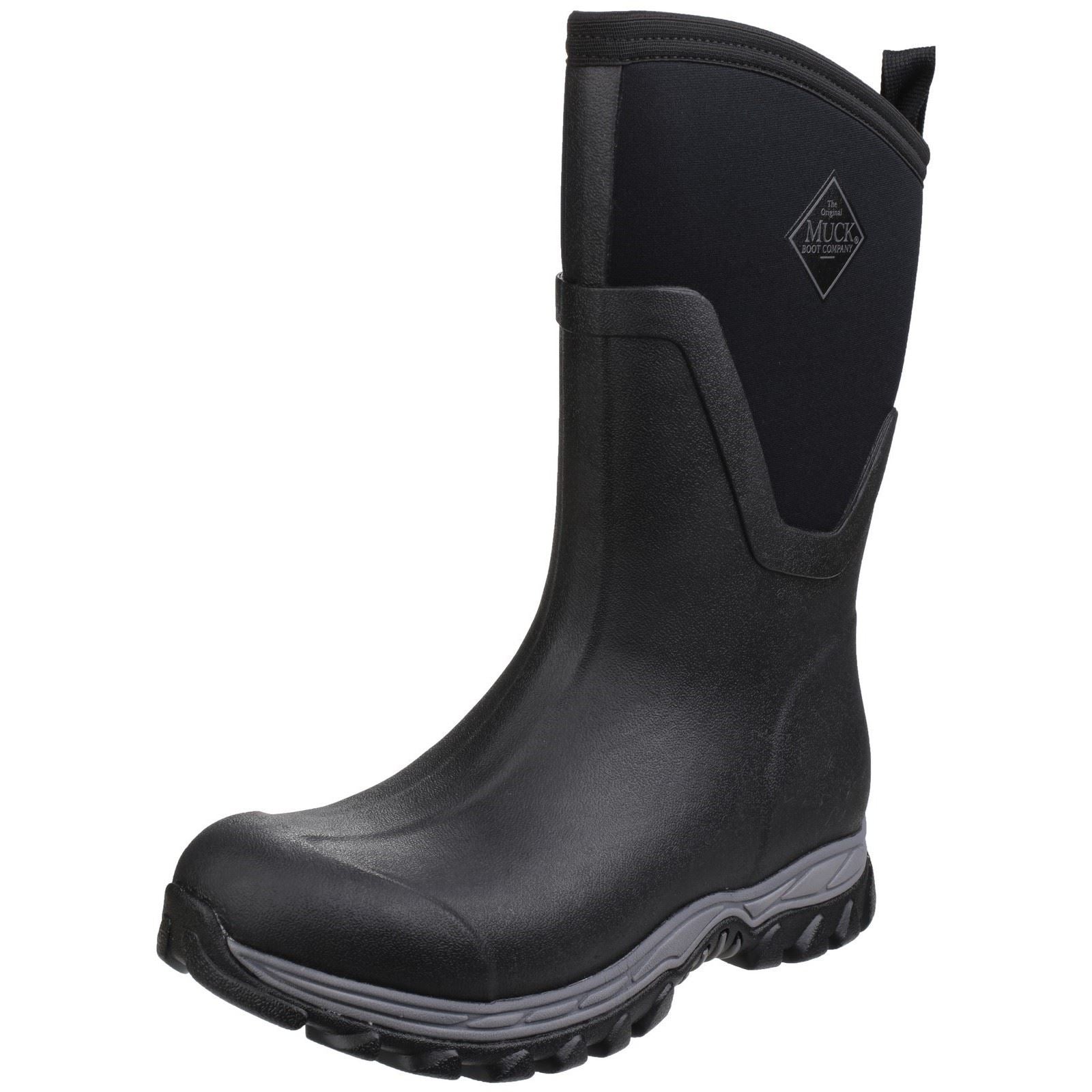 Muck Boots Arctic Sport Mid Rubber Black Wellington Boots