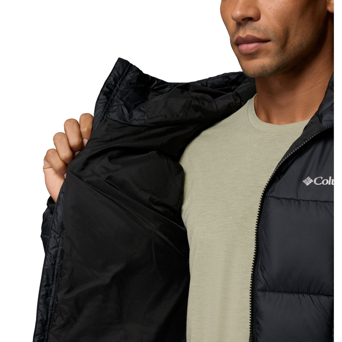 Columbia Puffect IV Hooded Jacket Men's Black Jacket