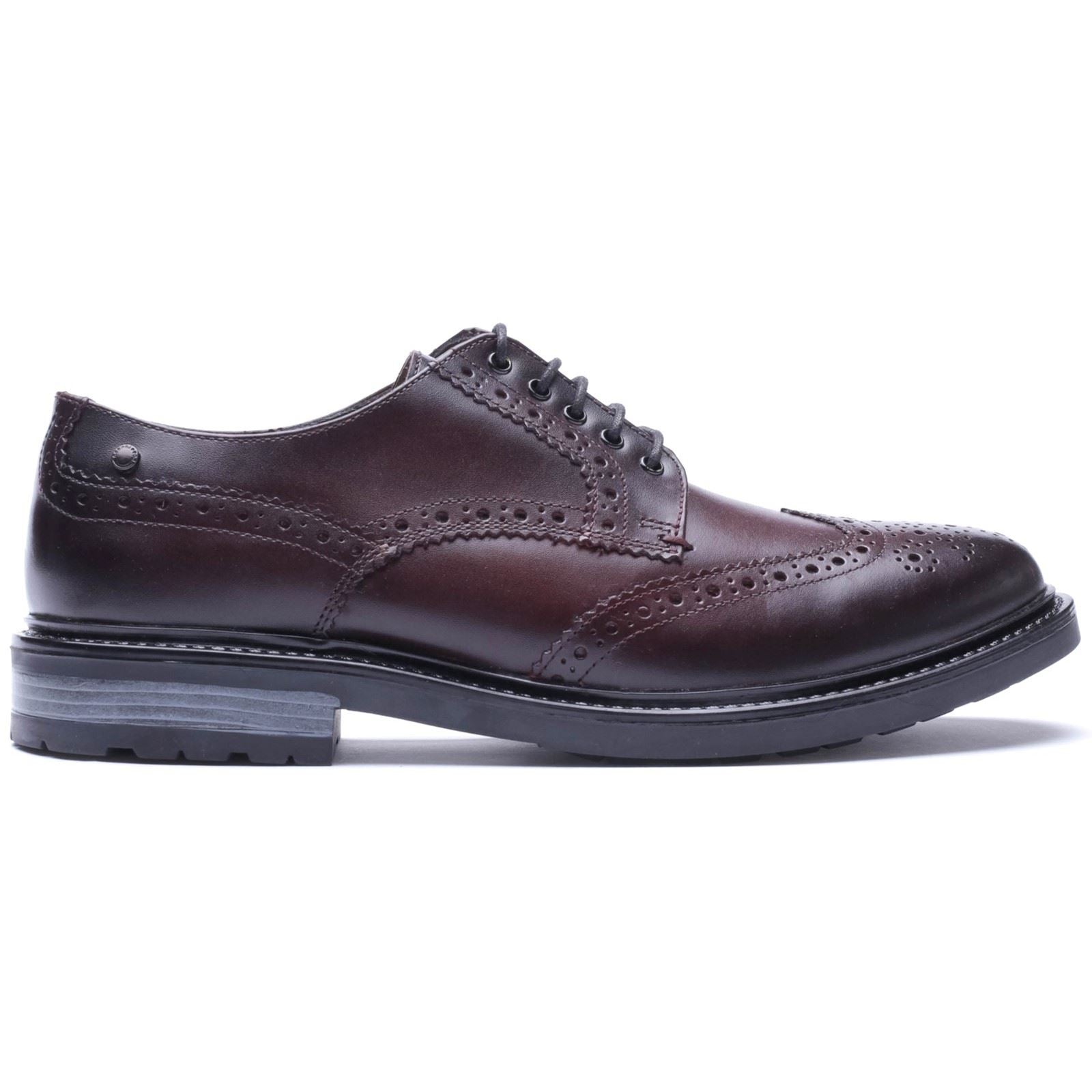 Base London Tanner Leather Men's BORDO Brogues Shoes
