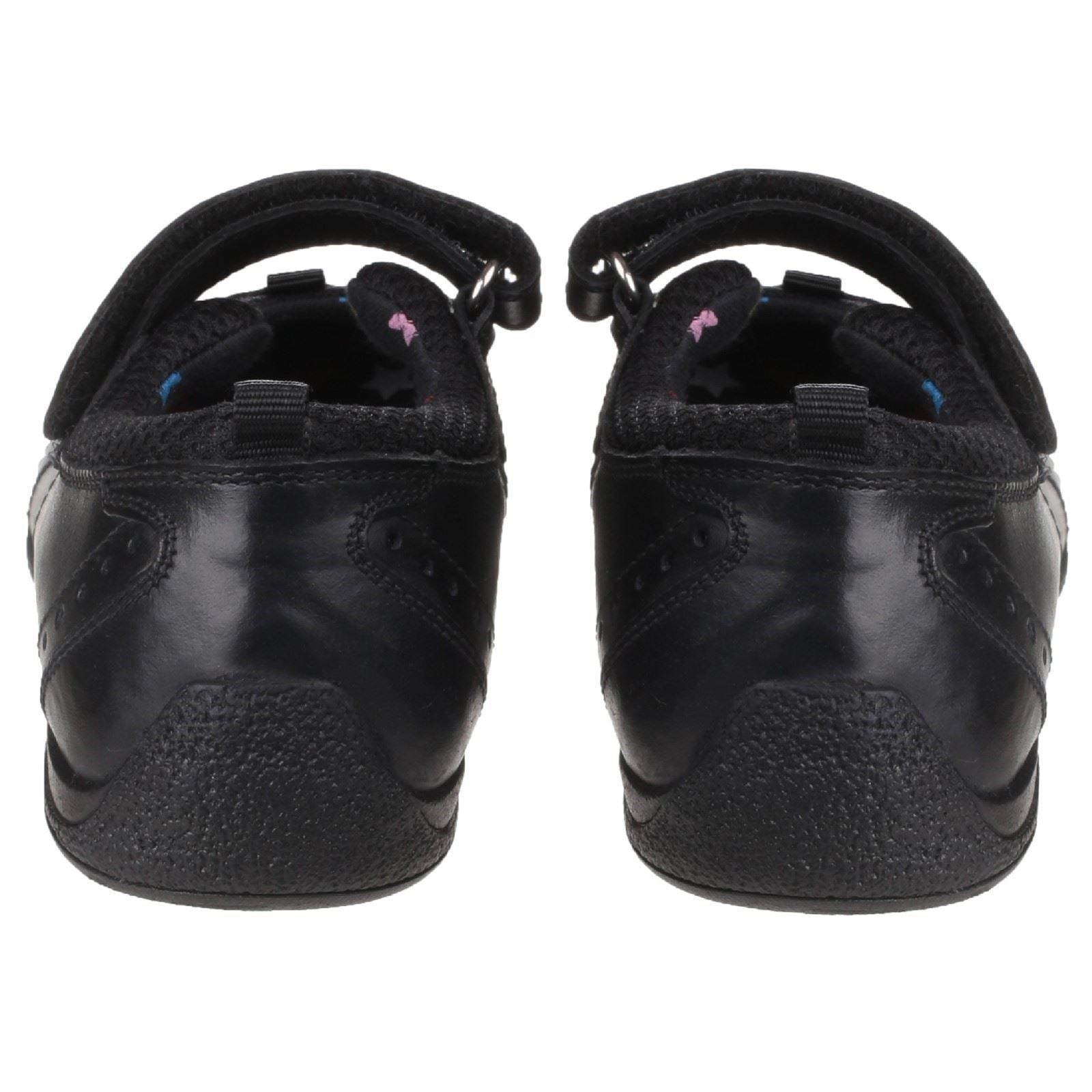 Hush Puppies Cindy Youth Girl's Black Leather Shoes
