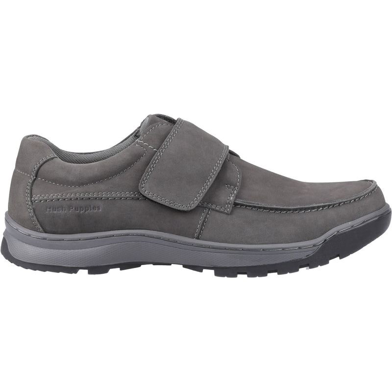 Hush Puppies Casper Leather Men's Grey Nubuck Loafers
