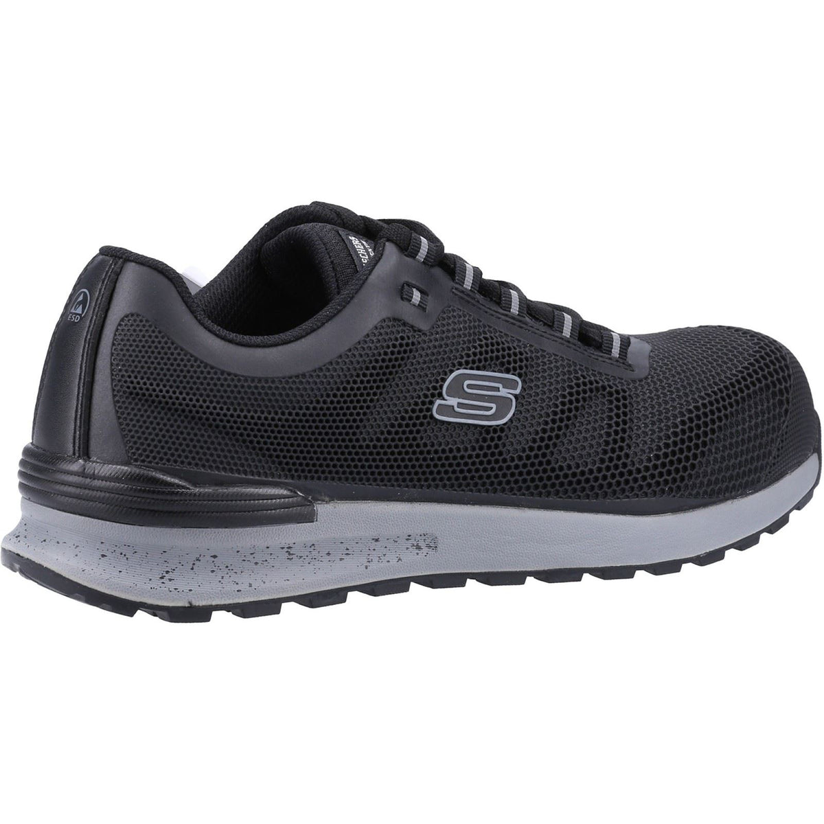 Skechers Workwear Bulklin Bragoo Textile Men's Black Safety Trainers