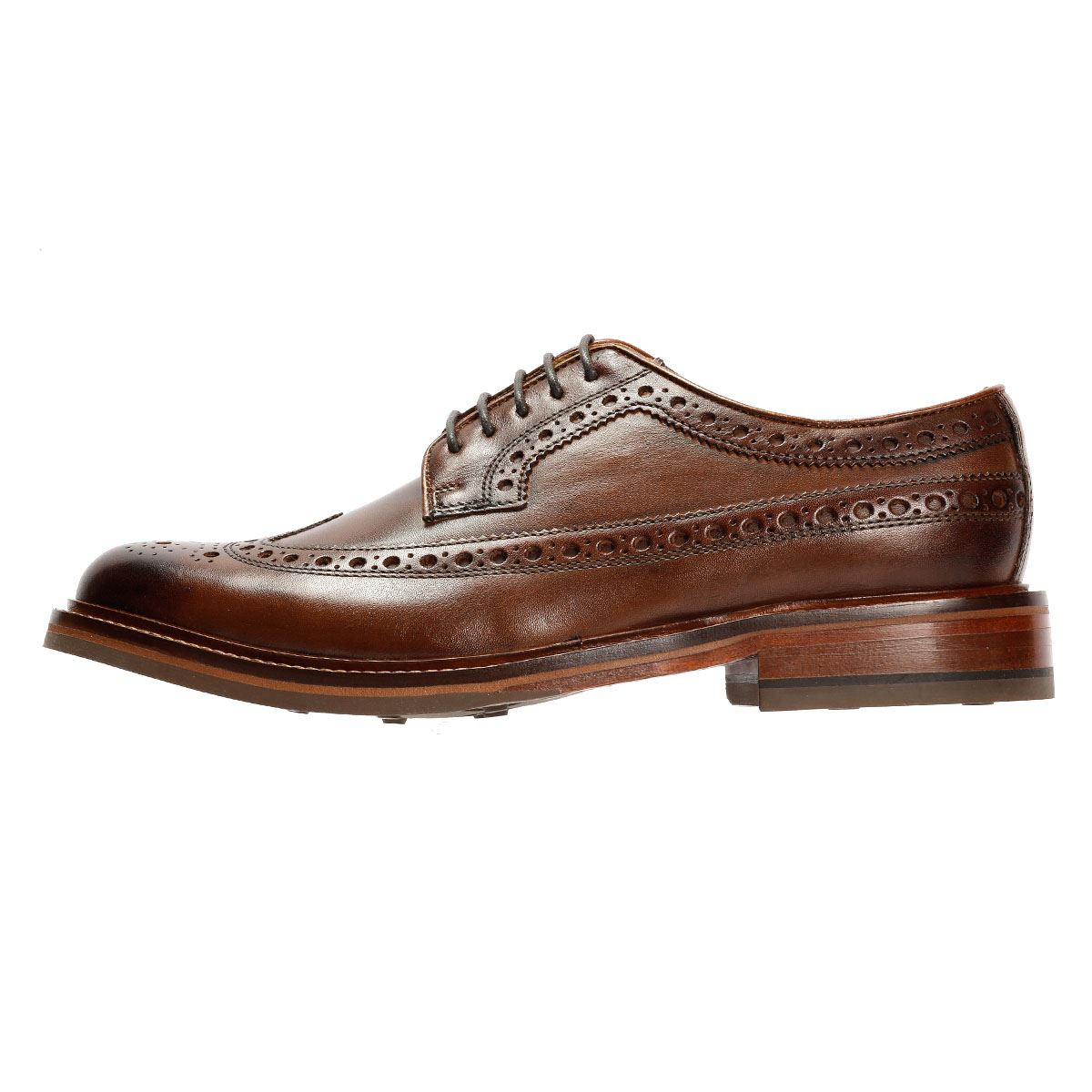 Chapman & Moore Longwing Brogue Country Leather Men's Choco Shoes