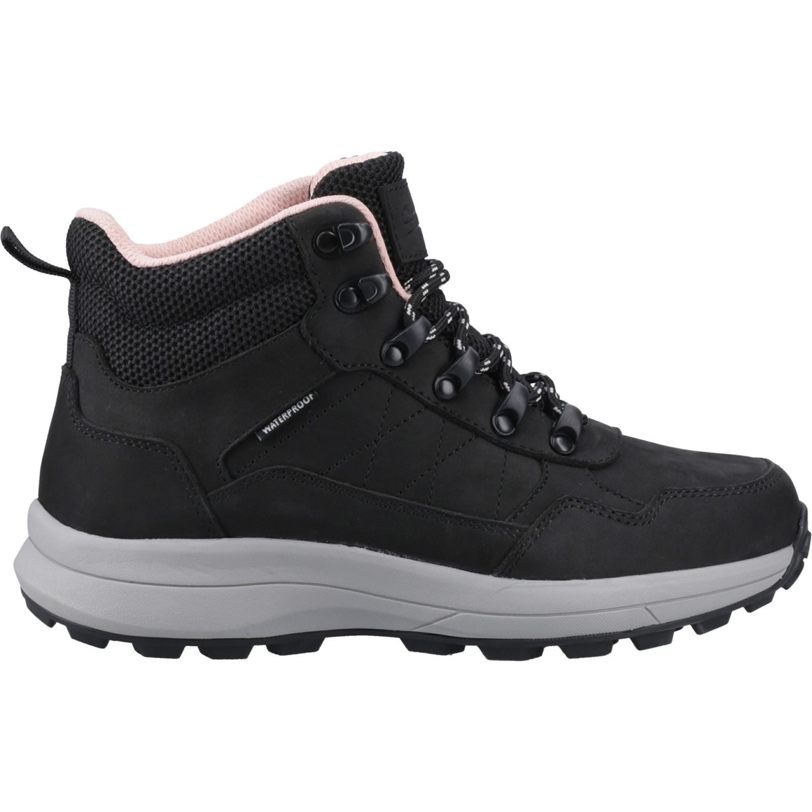 Cotswold Oddington Nubuck Women's Black Hiking Boots