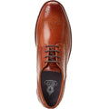 Base London Flight Leather Men's Burnt Tan Brogues Shoes