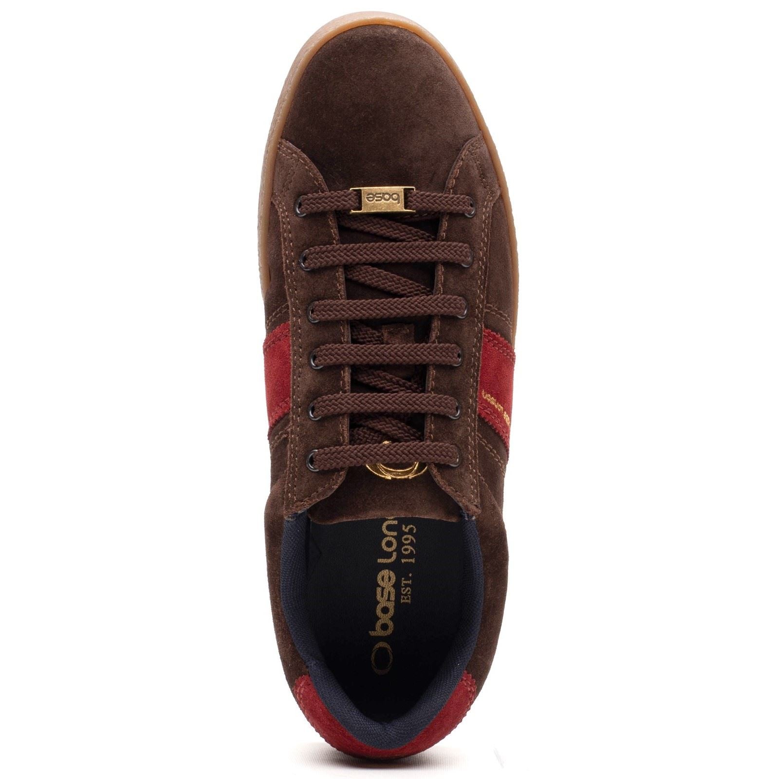 Base London Hopper Leather Men's Brown Trainers