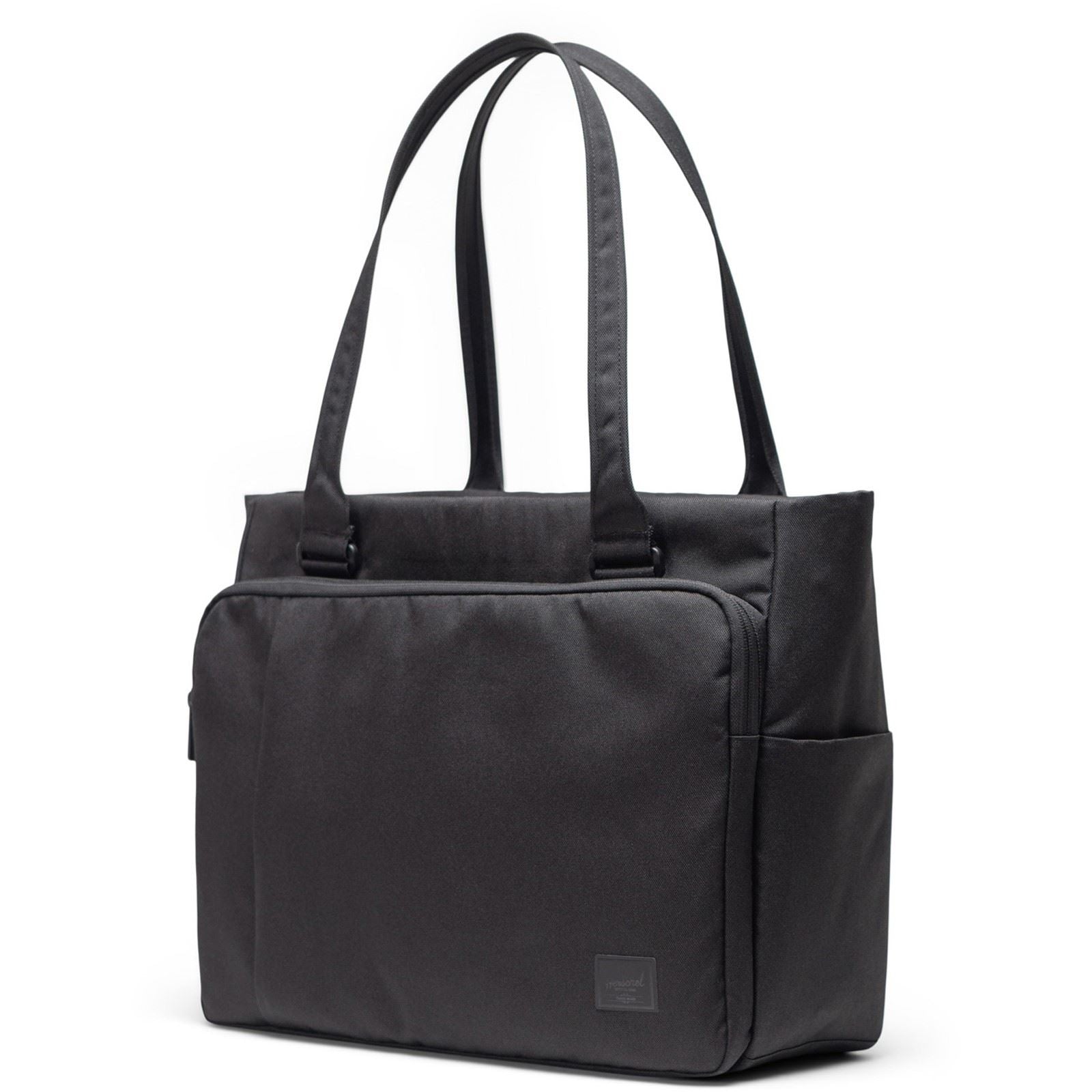 Herschel Bags Kaslo Tote Tech Polyester Unisex Adults Black Tote Bag - One Size