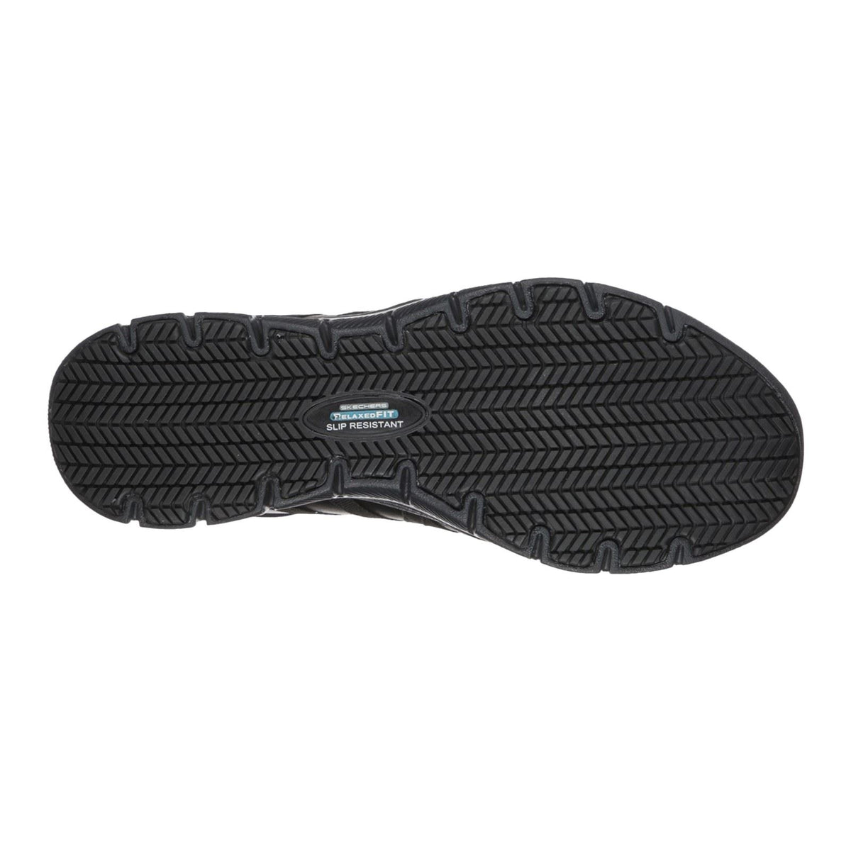 Skechers Workwear Ghenter Dagsby Leather Women's Black Trainers