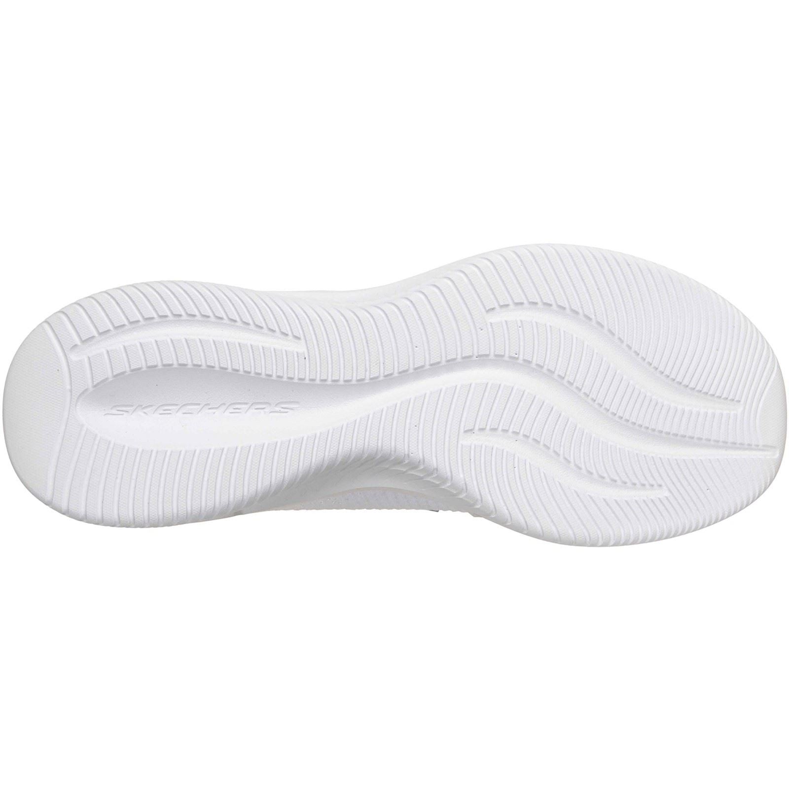 Skechers Ultra Flex 4.0 Textile Women's White Standard Trainers