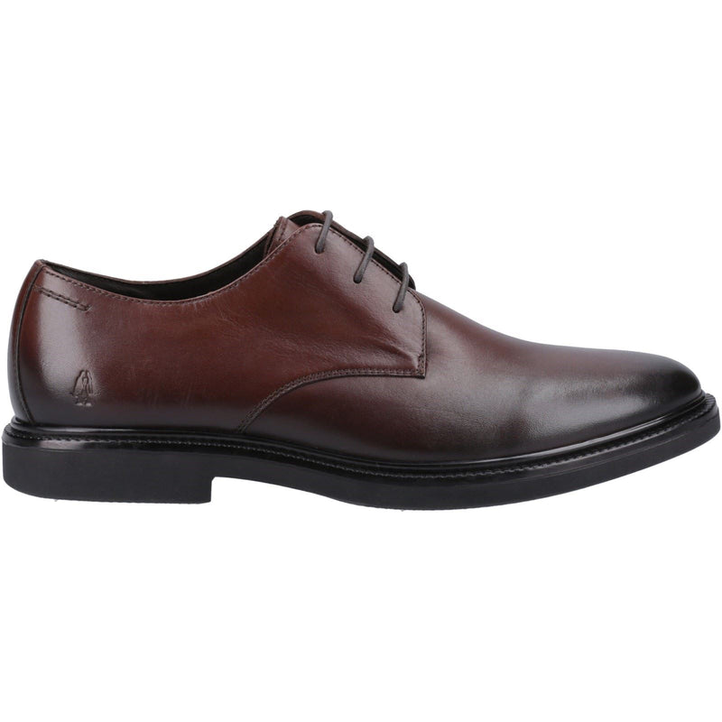 Hush Puppies Kye Leather Men's Chocolate Lace-Up Shoes